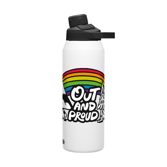 chute-mag-32-oz-water-bottle-insulated-stainless-steel-plus-cleanup-kit-pride-collection-limited-edition-r0 xhvxlhasbo